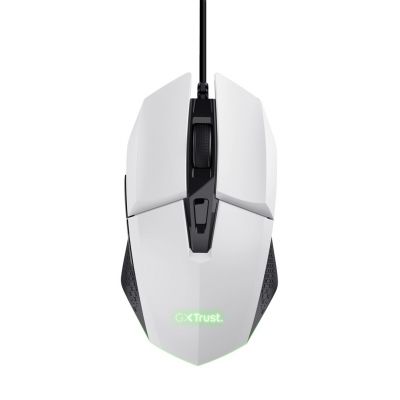 4. TRUST GXT109P Felox Gaming-Maus, Weiß