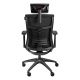 3. GENESIS Astat 200 Gaming-Stuhl (Mesh, Schwarz)