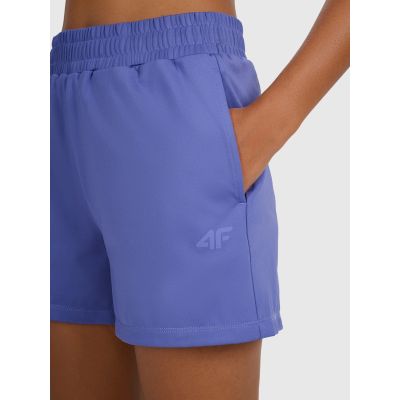 5. Schnelltrocknende Trainingsshorts für Damen 4F 4FWAW25TFSHF1038-31S