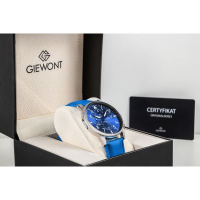 7. Giewont Herrenuhr Chronograph Saphirblau GW5630-A5