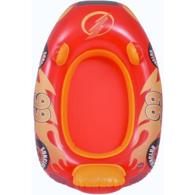 8. Aufblasbares Autoboot zum Schwimmen 86 x 60,5 cm 37621 Orange