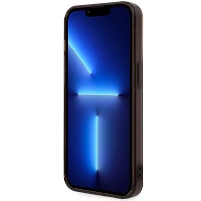 5. BMW Half Tricolor Case für iPhone 14 Pro Max 6,7" - Schwarz