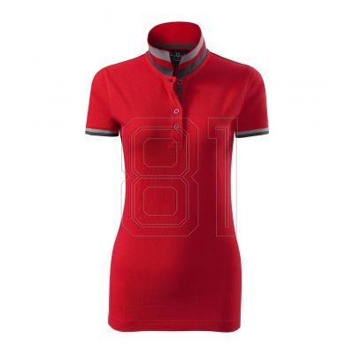 3. Malfini Collar Up W MLI-25771 Formelrotes Poloshirt