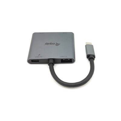 5. Equip 133484 USB 3.2 Gen 1 (3.1 Gen 1) Typ-C Dockingstation Silber