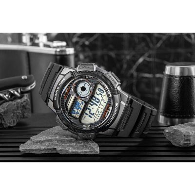 7. Herrenuhr CASIO AE-1000W-1BVDF + Box