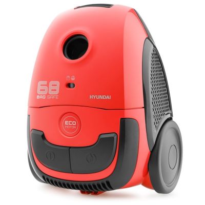 Hyundai HYUVC068R Staubsauger, 2-Liter-Trommelstaubsauger, 800 W, Staubbeutel