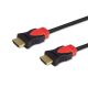 SAVIO HDMI 2.0 Kabel CL140 (HDMI M - HDMI M; 7,5 m; schwarz)