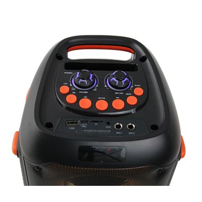 19. ESPERANZA LAUTSPRECHER BT FM LED RGB KARAOKE SINGER EP156