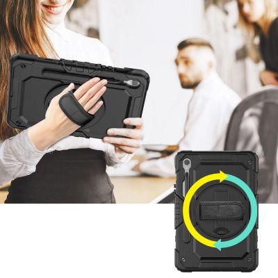 5. Tech-Protect Solid360 Hülle für Samsung Galaxy Tab S9 FE 10,9" X510 / X516B - Schwarz