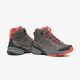 6. Scarpa Rush 2 Pro Mid GTX Damen-Wanderschuhe – Titan/Koralle