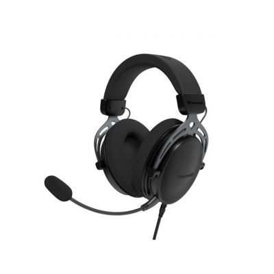 10. GENESIS Toron 531 Gaming-Headset mit Kabel und Kopfbügel, Schwarz