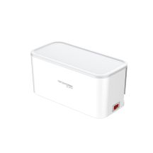 RealPower PowerBox 522 1,5 m Verteilerkabel mit 5 Netzwerkdosen für den Innenbereich, Weiß