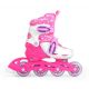 26. SMJ Sport Combo Pink LED Set: 2in1 Rollschuhe HS-TNK-000009549