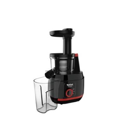3. Tefal Juiceo ZC150 Slow Juicer (7490041) 150W Schwarz, Rot