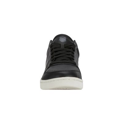6. K-Swiss Lozan Match Lux Herren Sportschuhe Leder Sneaker schwarz (04308-032-M)