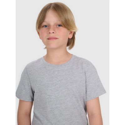 4. Einfarbiges Regular-Fit-T-Shirt für Jungen 4F 4FJRMM00TTSHM3254-25M