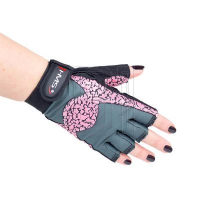 22. Turnhandschuhe Pink/Grau W HMS RST03 rL