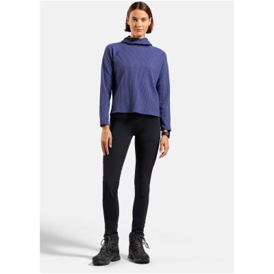 Odlo Midlayer-Hoodie CUBIC, blau