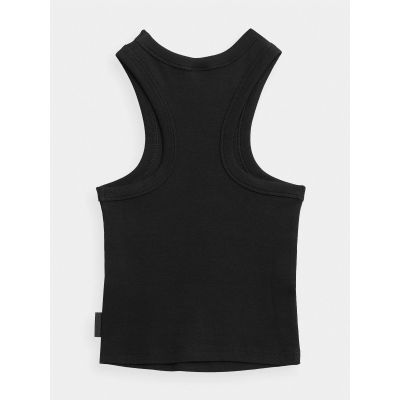 7. Damen Rippstrick Crop Top 4F