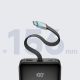 10. Cuktech LPB252N 120W 25000mAh Powerbank mit integriertem USB-C-Kabel – Grau