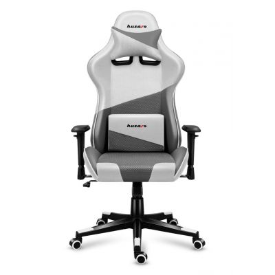 5. Huzaro Force 6.2 Gaming-Stuhl aus weißem Netzgewebe
