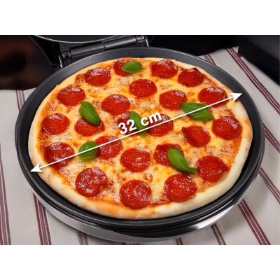 11. ELDOM PIZZAMASCHINE ST1000 PIZZO 1450W PLATTENDURCHMESSER 32 CM