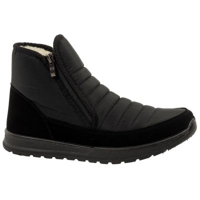 Progress Herren-Winterstiefel, Schneestiefel, gefütterte modische Boots mit Reißverschluss