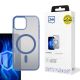 3mk Frosty MagCase Blue Hülle für Apple iPhone 15 – transparent