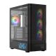 MODECOM VOLCANO AQ 400 ARGB MIDI SCHWARZES GEHÄUSE