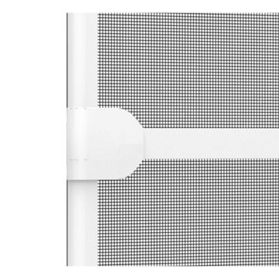 69. Aluminium-Tür-Moskitonetz 100 x 215 cm, Weiß, Basic Plus