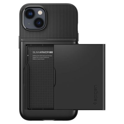 3. Spigen Slim Armor CS Hülle für iPhone 14 Plus – Schwarz