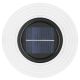 34. Solar-Scheibenlampe mit 28 LEDs zur Boden- oder Wandmontage