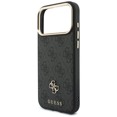 6. Guess 4G MagSafe-Wallet-Case für iPhone 18 Pro / 17 Pro – Schwarz