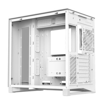 9. GameMax NEX C56 VC WH Midi-Tower-Computer-Sicherheits- und Halterungssystem, Weiß