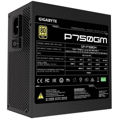 2. Gigabyte P750GM 750W 80+ Gold Netzteil