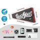 4. Rockbros G008 Flash Journey Dreieckstasche – XL, Rot