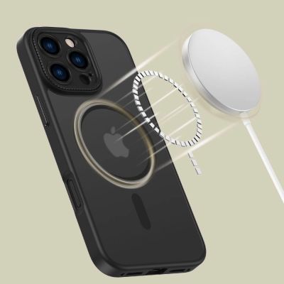 5. Tech-Protect MagCam MagSafe Hülle für iPhone 16 Pro Max – durchscheinend
