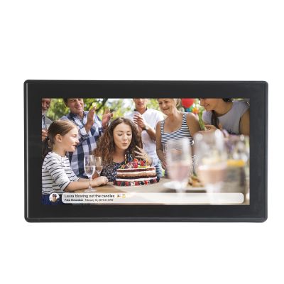6. Denver Frameo PFF-1515B Digitaler Bilderrahmen, 39,6 cm (15,6 Zoll), Schwarz