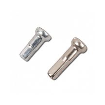 Nippel NA-017 SLE verzinkter Stahl 12 mm schwarz 100 Stück.