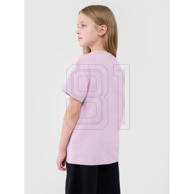 5. T-shirt 4F Jr 4FJWSS25TTSHF2326-56S