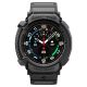2. Spigen Rugged Armor Pro Armband für Samsung Galaxy Watch 8 Classic 46 mm – Mattschwarz