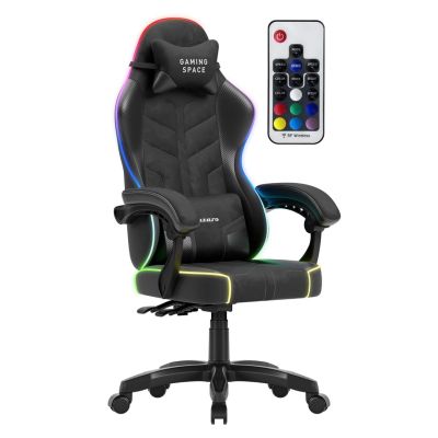 2. Huzaro Force 2.7 RGB Schwarzer Gaming-Stuhl