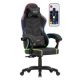 2. Huzaro Force 2.7 RGB Schwarzer Gaming-Stuhl