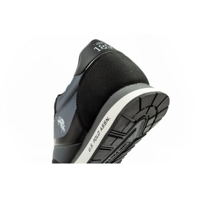 7. US Polo Assn Sportschuhe, Sneaker für Herren, modisch, bequem, grau