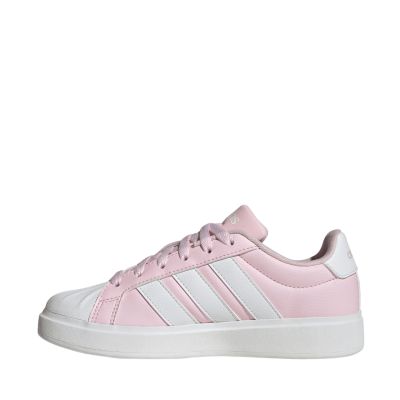 5. Adidas Streettalk Pink-Weiße Kinderschuhe JQ8609