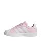 5. Adidas Streettalk Pink-Weiße Kinderschuhe JQ8609