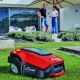 9. Einhell FREELEXO 1200 LCD BT Mähroboter Akku Rot
