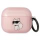 Karl Lagerfeld KLA3HNCHTCP Airpods 3 Cover Pink/Pink Ikonik Choupette