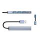 2. Orico AH-A13 USB-A Hub Dockingstation 1x USB-A 3.0 + 3x USB-A 2.0 - Grau