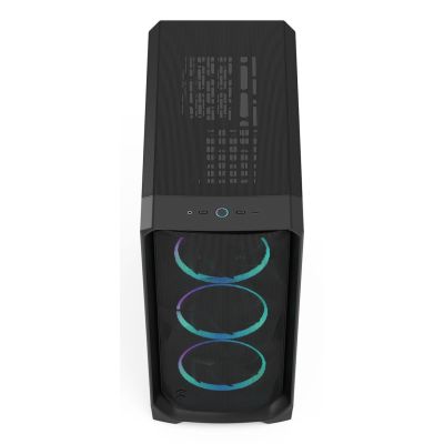 6. Fractal Meshify 3 Black RGB TG Midi Tower Gaming Gehäuse schwarz
